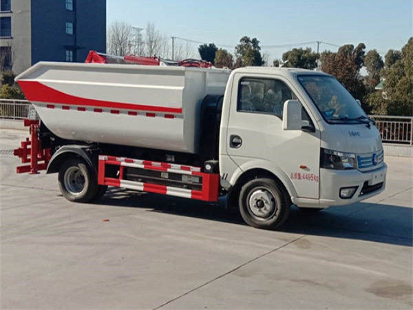 東風(fēng)華神純電動自裝卸式垃圾車