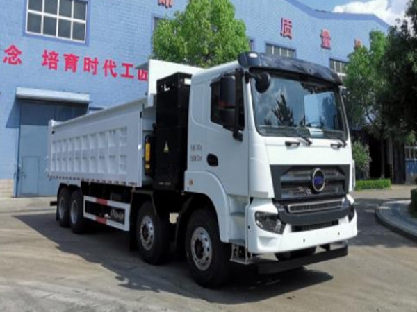 前四后八換電式純電動自卸汽車 前四后八換電式純電動自卸汽車