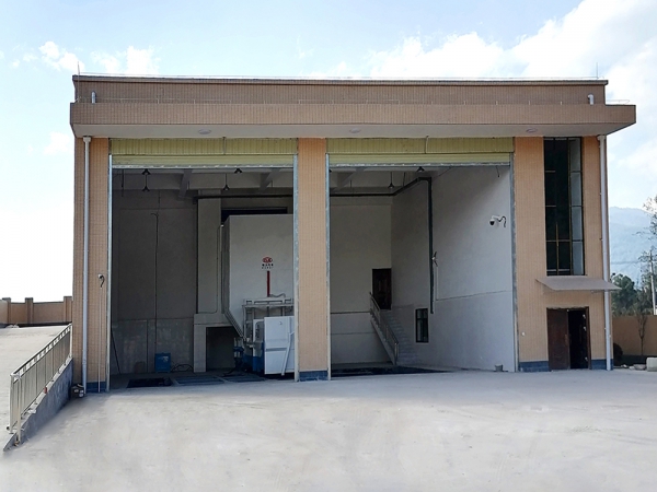 分體式水平壓縮垃圾站 分體式水平壓縮垃圾站